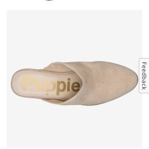 Hush Puppies Sienna Mule Size 11 Beige Suede